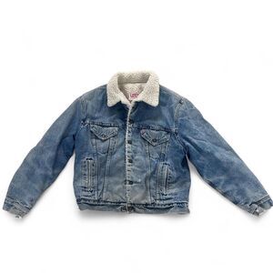Vintage Levi's Men's Sherpa Lined Jean Jacket
